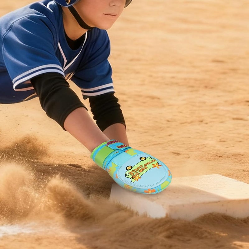 RVRAYS Baseball Sliding Mitt - Sliding Mitt for Youth - Drippy Drip Accessory Gingerbread Man, Coco, Scary HaHa - Softball - Image 4